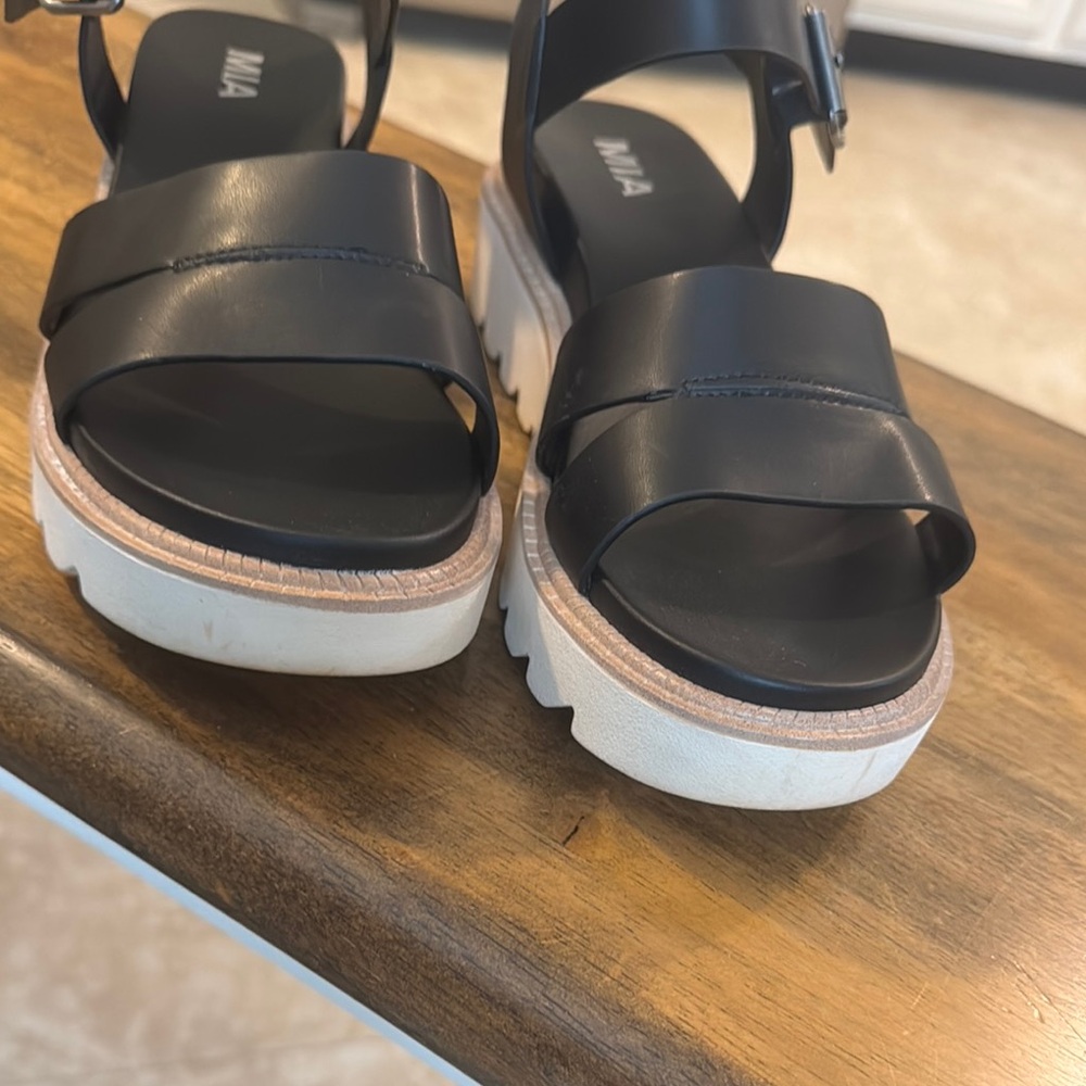 MIA Black Women's Sandals - Picture 3 of 11